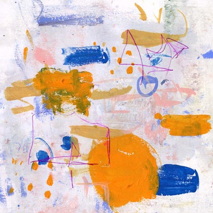 Framed Glowing Ocean IV Print