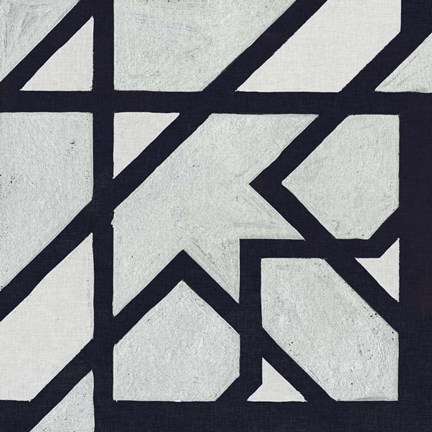 Framed Broken Square I Print