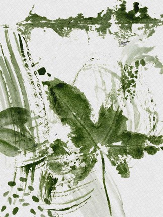 Framed Shades of Forest III Print