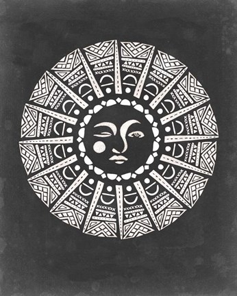 Framed Moon Light II Print