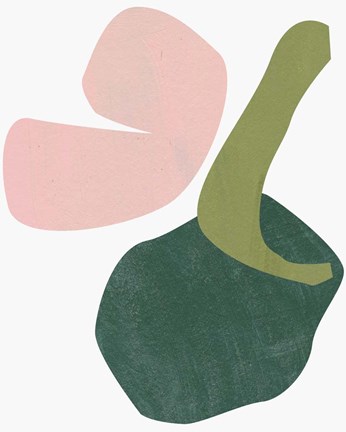 Framed Scattered Meadow IV Print