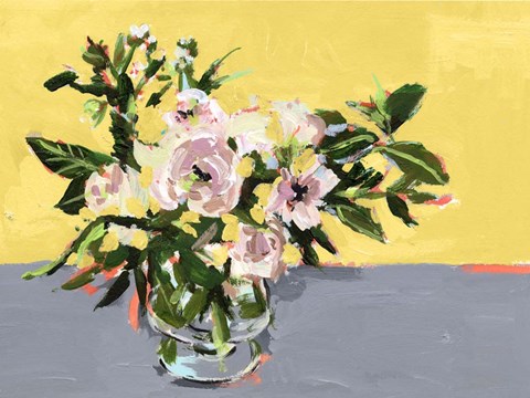 Framed Natural Bouquet II Print