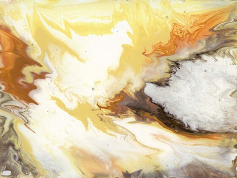 Framed Liquid Earth VI Print