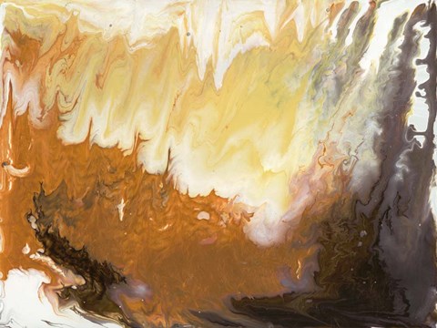 Framed Liquid Earth VIII Print