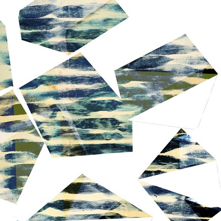 Framed Banding Shapes I Print