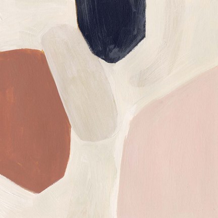 Framed Terracotta Sonata I Print