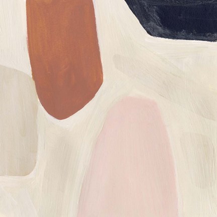 Framed Terracotta Sonata IV Print