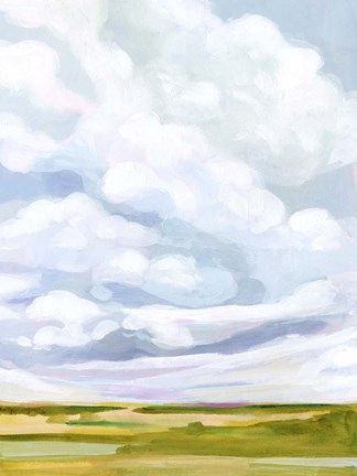 Framed Lucid Skies II Print