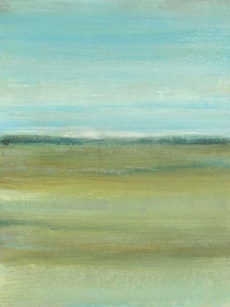 Framed Terra Verde I Print