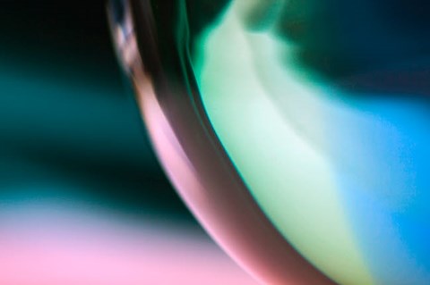 Framed Frozen Bubbles 5 Print