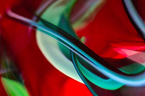 Framed Colorful Background 2 Print