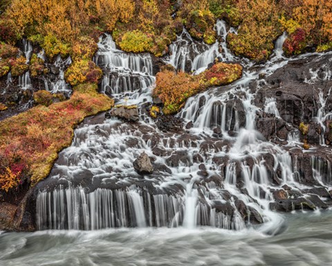 Framed Iceland, Bjarnafoss Print