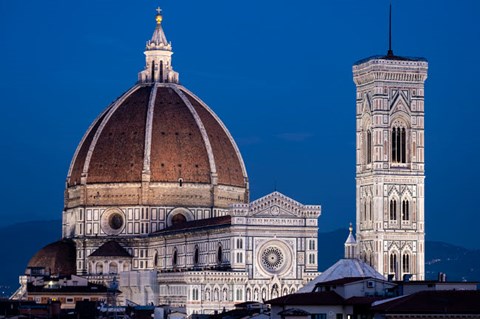 Framed Italy, Florence, Duomo, Cathedral Print