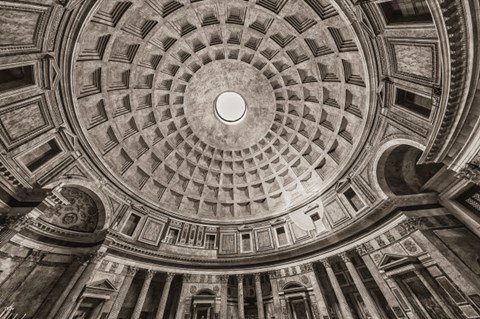 Framed Italy, Pantheon Print