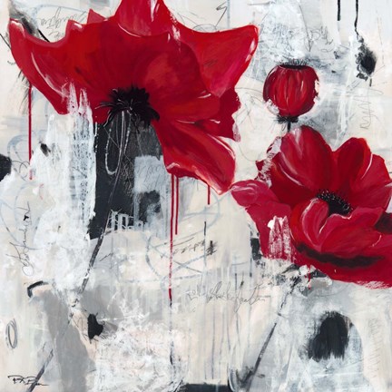 Framed Poppy Love Print