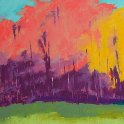 Framed Bright View No. 2 Print