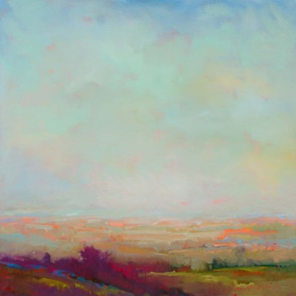 Framed Turns Red Print