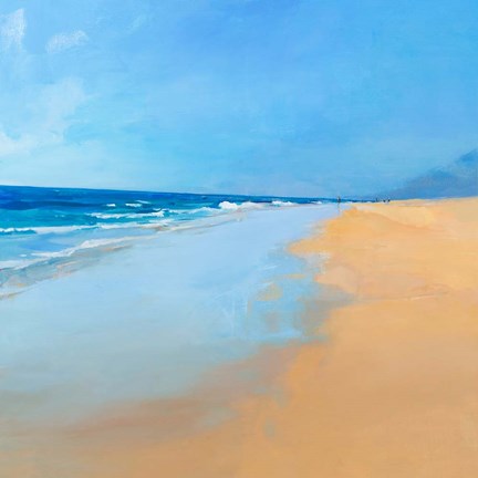 Framed Fuerteventura Beach Print