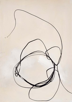 Framed Fine Line 5 Print