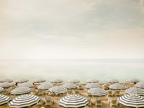 Framed Seaside 4 Print