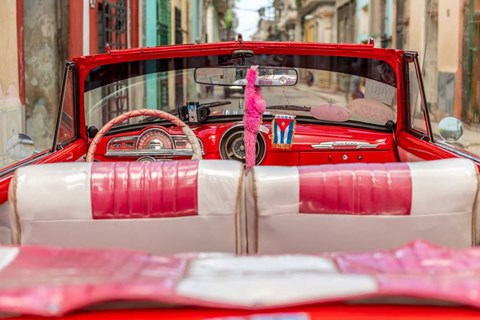 Framed 50&#39;s Car, Havana Print