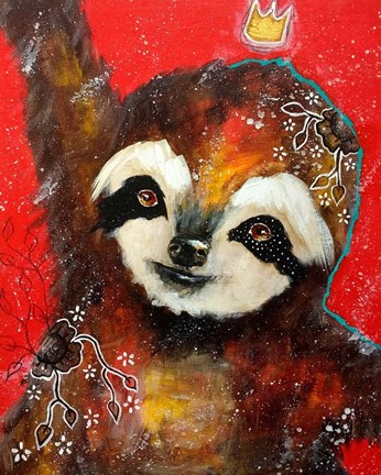 Framed Heart Filled with Joy Print