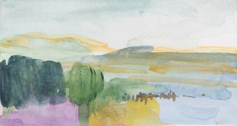 Framed Be Still Print