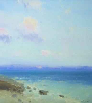 Framed Ocean Side 2 Print