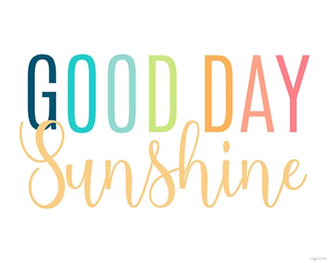 Framed Good Day Sunshine Print