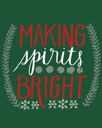 Framed Bright Spirits Print