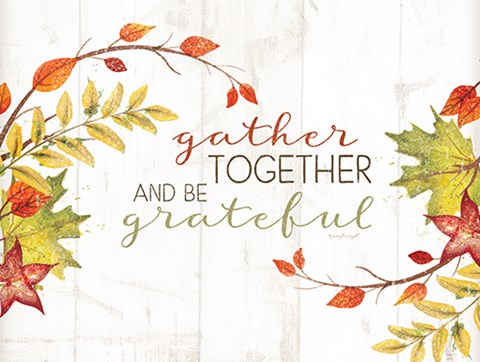 Framed Gather Together Print