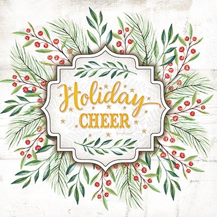 Framed Holiday Cheer Print