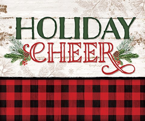 Framed Holiday Cheer Print