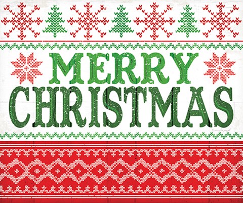 Framed Merry Christmas Print