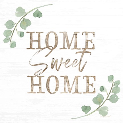 Framed Home Sweet Home Print