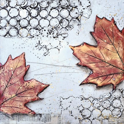 Framed Channeling Fall 3 Print