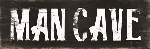 Framed Man Cave Print