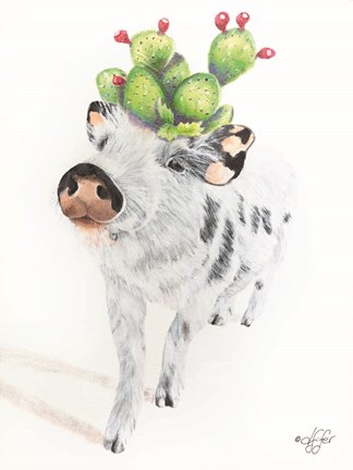 Framed Her Majesty Print