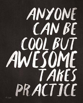 Framed Awesome Print