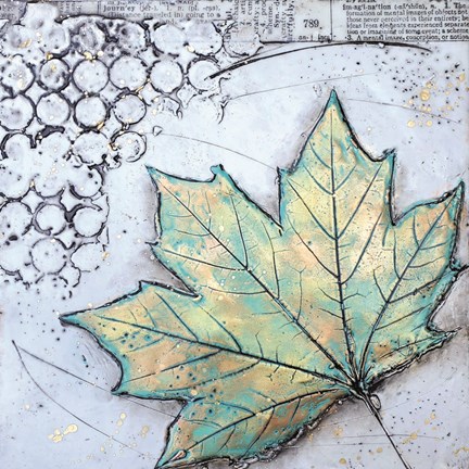 Framed Channeling Fall 2 Print