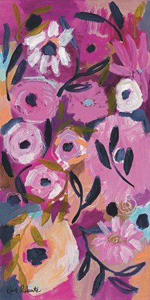 Framed Midnight Blooms Print