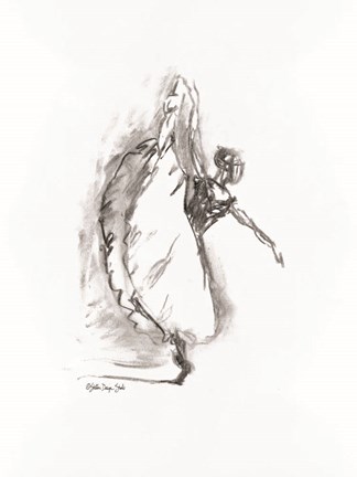 Framed Dance Figure 4 Print