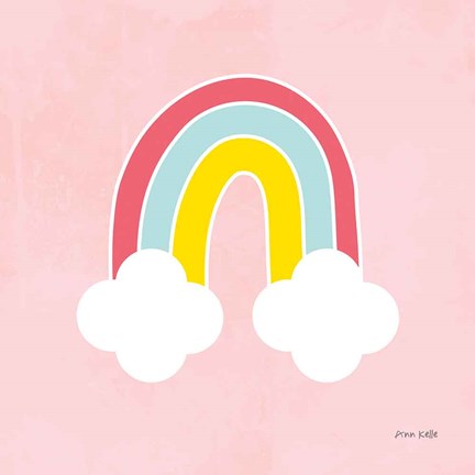 Framed His Rainbow Print