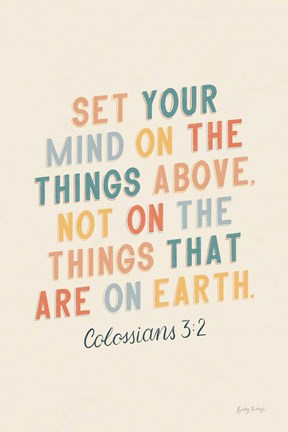 Framed Bible Saying II Print