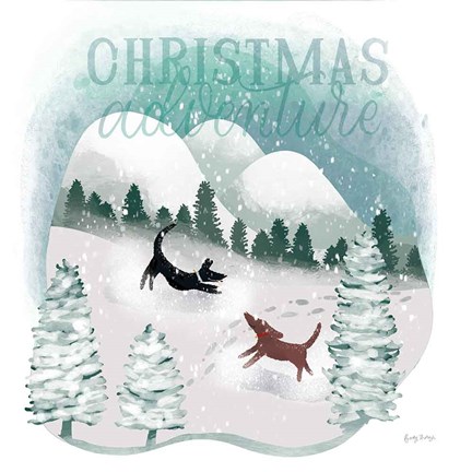 Framed Winter Wonderland II Print