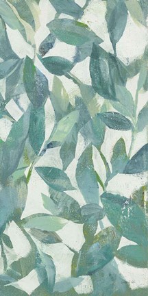 Framed Summer Garden Greenery III Light Print