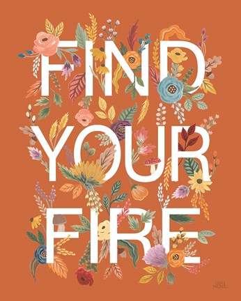 Framed Harvest Garden III Print