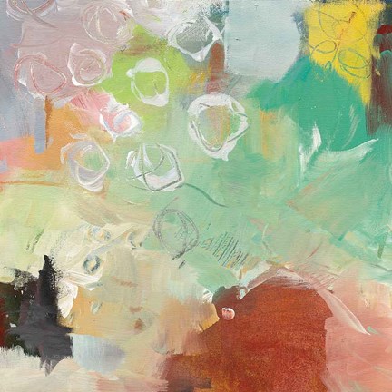 Framed Summer Rising III Crop Print