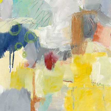 Framed Summer Rising II Crop Print