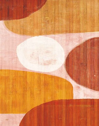 Framed Costa Del Sol II Pink Print